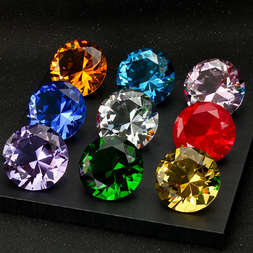 Paper Weight Crystal - 10 Màu Pha Lê Hình Kim