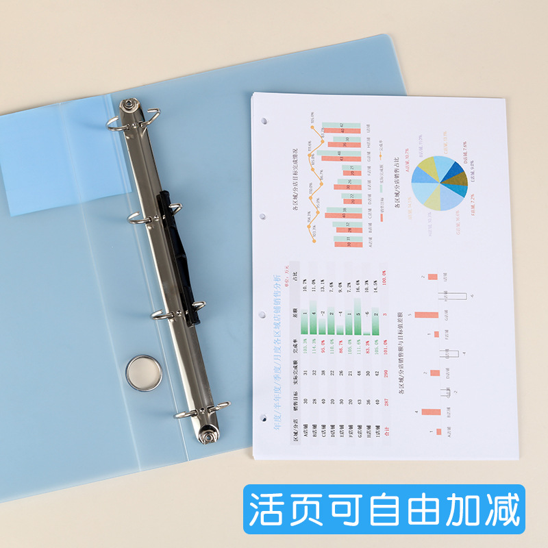 Four-hole A4 Punching Binder S - đánh giá và giá Binder A4 Lever